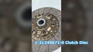 1-31240901-0 1-31240671-0 Kablo Disk 1312409010 1312406710 ISUZU FRR 6HH1 6HK1 için uygundur