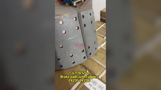 1-47170324-0 Ön fren ayakkabısı 1471703240 ISUZU CXZ için uygundur