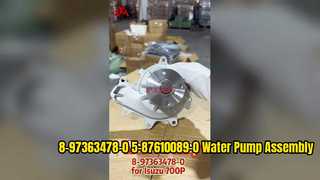 8973634780 5876100890 8-97363478-0 5-87610089-0 ISUZU 700P NPR 4HK1 için Uygun Su Pompası Komplesi