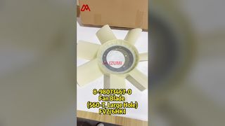 8-98073467-1 Soğutma Fanı 8980734671 ISUZU FVM 6HK1 için uygundur