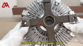 8-98019743-0 8980197430 Isuzu 700P Kamyon 4HK1 Motor için Soğutma Fanı Debriyaj Soğutucusu