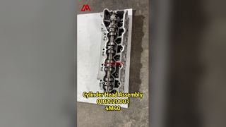 Mitsubishi 4M40 için Motor Silindir Kafası 0102020003