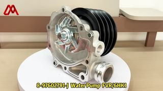 8976027810 8-97602781-0 ISUZU 6HE1-T FSR FTR için Contalı Su Pompası Komplesi
