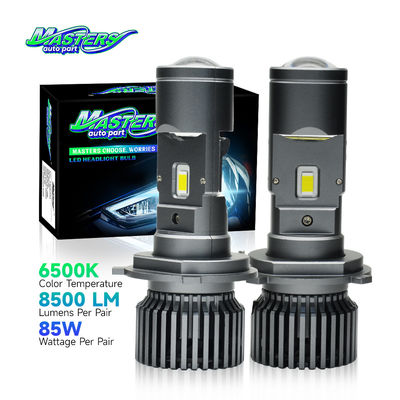 satın al Masters Lumino 85W 8500 Lumens 6500K Soğuk Beyaz H4 H7 H11 Far ampulleri online manufacture