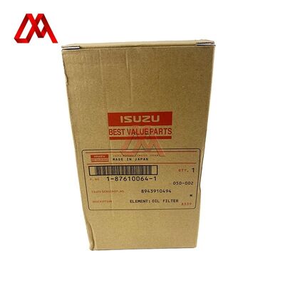 8-94391049-4 8-97371337-0 1-87610064-0 Oil Filter Element 8943910494 8973713370 1876100640 for ISUZU FVR34 6HK1