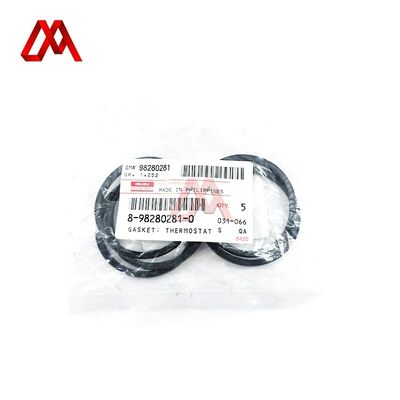 Truck Engine Parts 8982802810 8-98280281-0 Thermostat Cover Gasket Seal Pad Compatible with Isuzu FVR 6HK1 700P