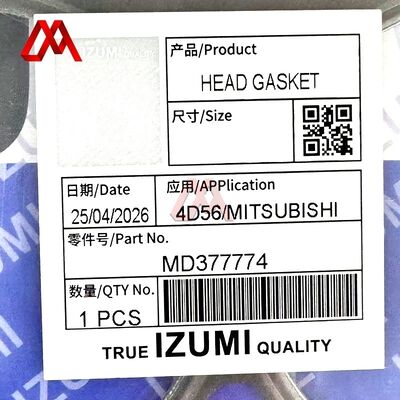 MD377774 Cylinder Head Gasket Fit Mitsubishi 4D56 Diesel Engine Truck Replacement Parts