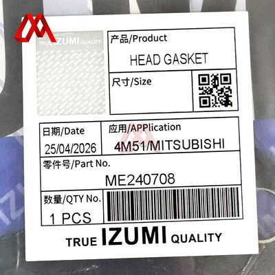 High Quality Cylinder Head Gasket ME240708 Replacement For Mitsubishi 4M51 Heavy Duty Truck Parts