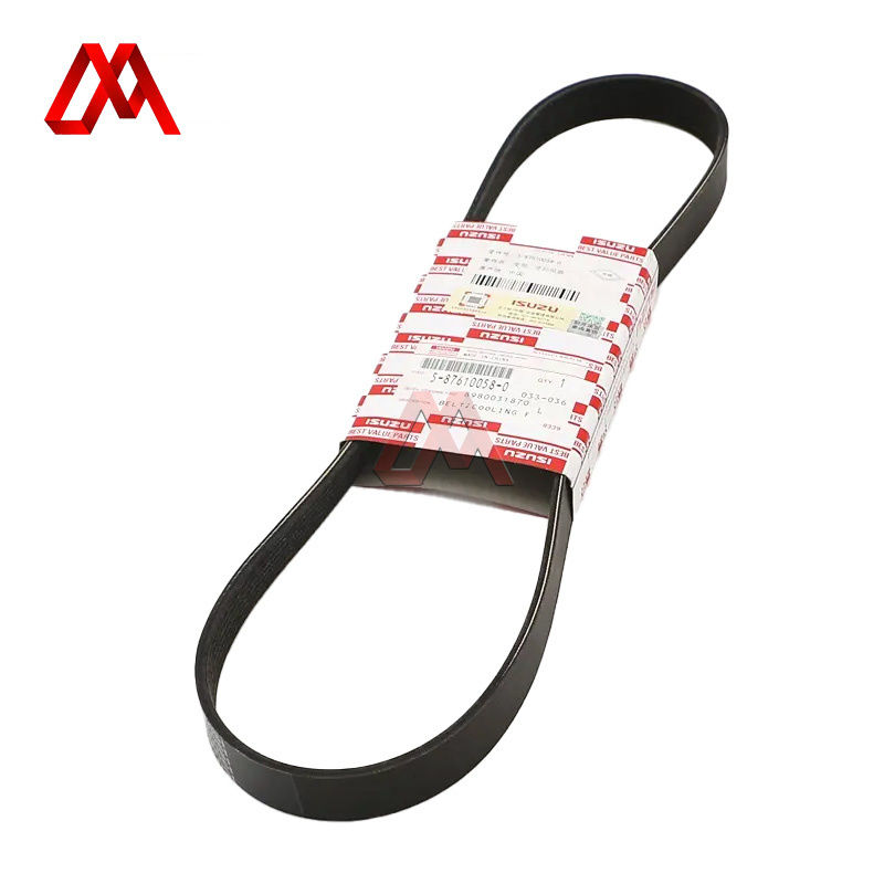 5-87610058-0 Cooling Fan Belt 8-98003187-0 for ISUZU FRR NPR 4J4H