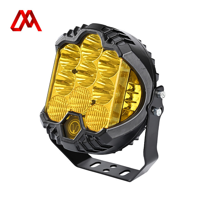 5 inch Three-sided Illumination Light XM-5IN-R-09P-001 30W 4500LM H4 Led Working Light